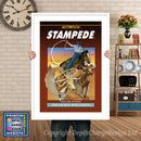 Intellivison Star Strike Inspired Retro Gaming Poster A4 A3 A2 Or A1