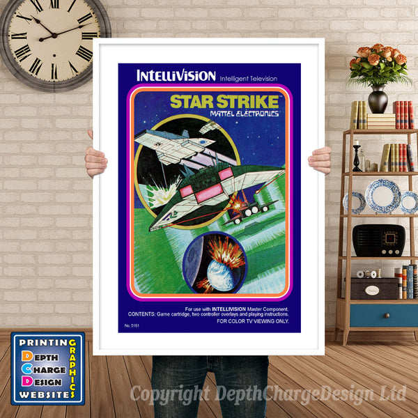 Intellivison Subhunt Inspired Retro Gaming Poster