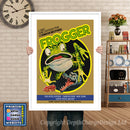 Intellivison Golf Inspired Retro Gaming Poster A4 A3 A2 Or A1