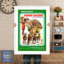 Intellivison Lock N Chase Inspired Retro Gaming Poster A4 A3 A2 Or A1