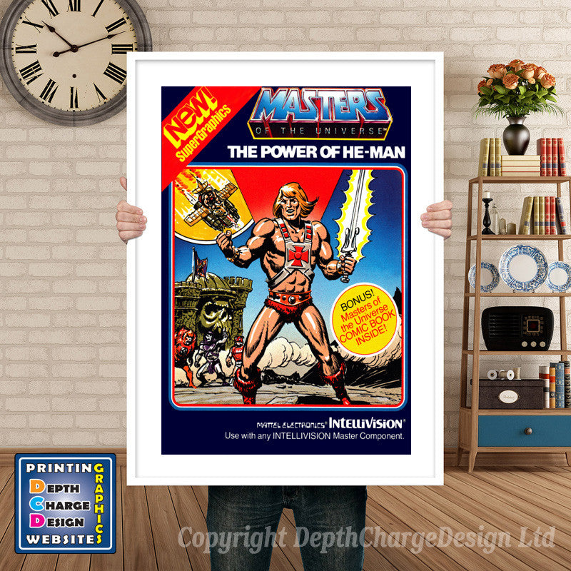 Intellivison Micro Surgeon Inspired Retro Gaming Poster A4 A3 A2 Or A1