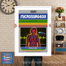 Intellivison Mission X Inspired Retro Gaming Poster A4 A3 A2 Or A1