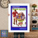 Intellivison Nhl Hockey Inspired Retro Gaming Poster A4 A3 A2 Or A1