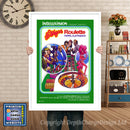 Intellivison Seabattle Inspired Retro Gaming Poster A4 A3 A2 Or A1