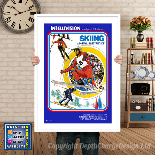 Intellivison Snafu Inspired Retro Gaming Poster
