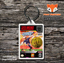 International Super Star Soccer Deluxe Game Inspired Retro Gaming Keyring