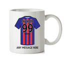 Inverness CT Football Team Mug Personalised Birthday Age And Name