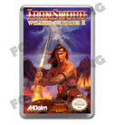 Iron Sword Wizards And Warriors2 Retro Nintendo NES Game Inspired Fridge Magnet 307