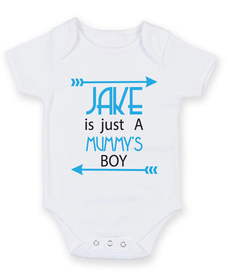 Is Just a Mummy's Boy Baby Grow Bodysuit