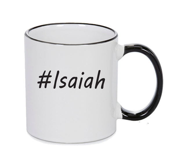 Personalised Your CUSTOM Name Isaiah Printed Mug – printed mug product image 1