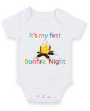 It's My First Bonfire Night Baby Grow Bodysuit