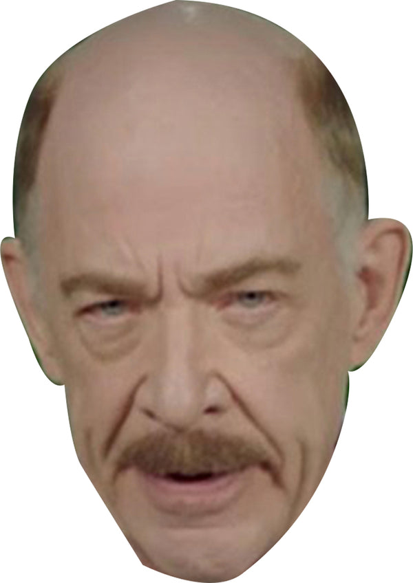 J. K. Simmons Face Mask – Fancy Dress Cardboard Costume Mask