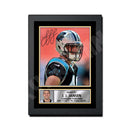 J. J. Jansen 2 Limited Edition Football Signed Print - American Footballer