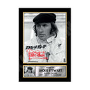 JACKIE STEWART Limited Edition Formula 1 Player Signed Print Formula 1