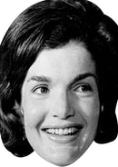 JACKIE KENNEDY Celebrity Face Mask Fancy Dress Cardboard Costume Mask