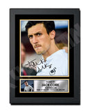 JACK CORK Limited Edition Football Player Signed Print - Football
