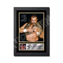 JAKE THE SNAKE ROBERTS Limited Edition MMA Wrestler Signed Print - MMA Wrestling