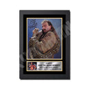 JAKE THE SNAKE ROBERTS 2 Limited Edition MMA Wrestler Signed Print - MMA Wrestling