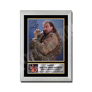 JAKE THE SNAKE ROBERTS 2 Limited Edition MMA Wrestler Signed Print - MMA Wrestling