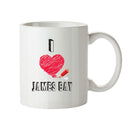 I Love JAMES BAY Celebrity Mug