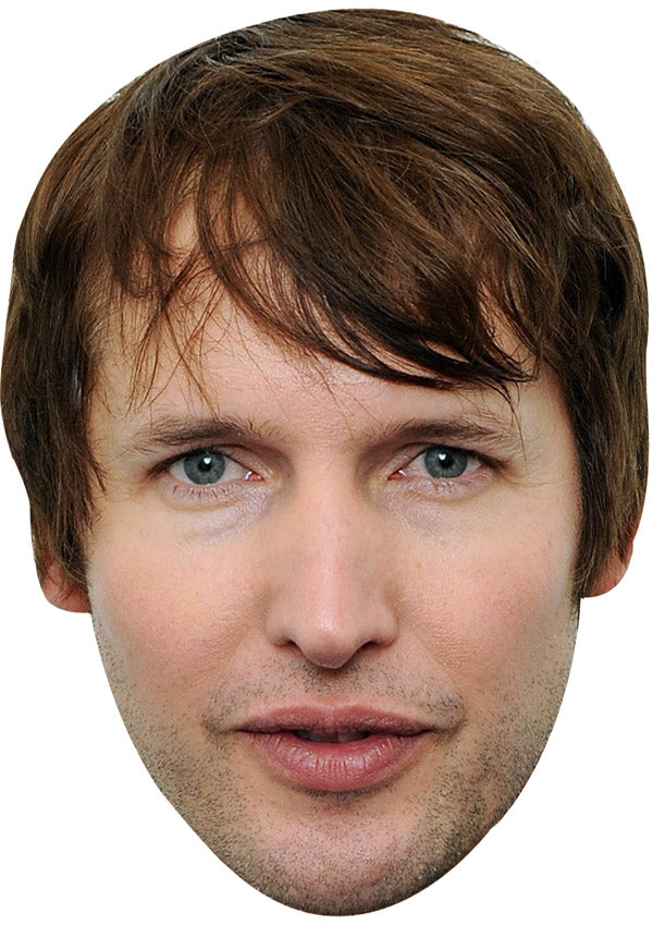 JAMES BLUNT JB - Music Star Fancy Dress Cardboard Celebrity Party Face Mask