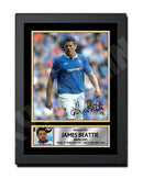 JAMES BEATTIE 1 Limited Edition Football Player Signed Print - Football