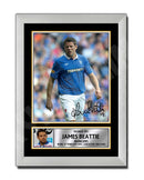 JAMES BEATTIE 1 Limited Edition Football Player Signed Print - Football