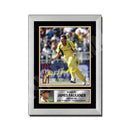 JAMES FAULKNER 2 Limited Edition Cricketer Signed Print - Cricket Player