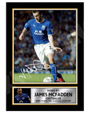 JAMES McFADDEN Limited Edition Football Player Signed Print - Football