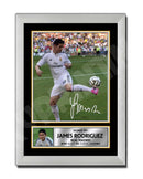 JAMES RODRIGUEZ 1 Limited Edition Football Player Signed Print - Football
