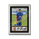 JAMES TREADWELL Limited Edition Cricketer Signed Print - Cricket Player