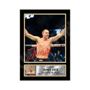 JAMES VICK 2 Limited Edition MMA Wrestler Signed Print - MMA Wrestling