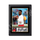 JAMIES WINSTON 2 Limited Edition Football Signed Print - American Footballer