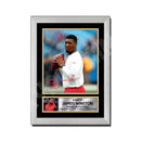 JAMIES WINSTON 2 Limited Edition Football Signed Print - American Footballer