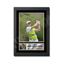 JAMIE DONALDSON 2 Limited Edition Golfer Signed Print - Golf