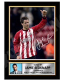 JAMIE REDKNAPP 1 Limited Edition Football Player Signed Print - Football