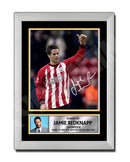 JAMIE REDKNAPP 1 Limited Edition Football Player Signed Print - Football