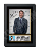 JAMIE REDKNAPP 2 Limited Edition Football Player Signed Print - Football