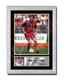 JAN WOUTERS 2 Limited Edition Football Player Signed Print - Football
