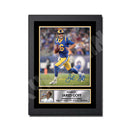 JARED GOFF 2 Limited Edition Football Signed Print - American Footballer