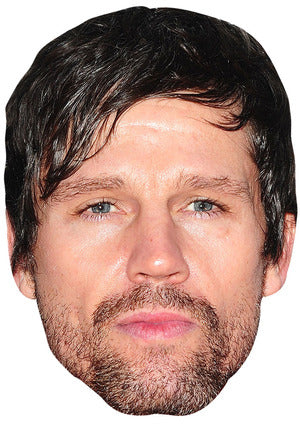 JASON ORANGE MASK JB - Music Star Fancy Dress Cardboard Celebrity Party Face Mask