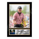 JASON DAY Limited Edition Golfer Signed Print - Golf