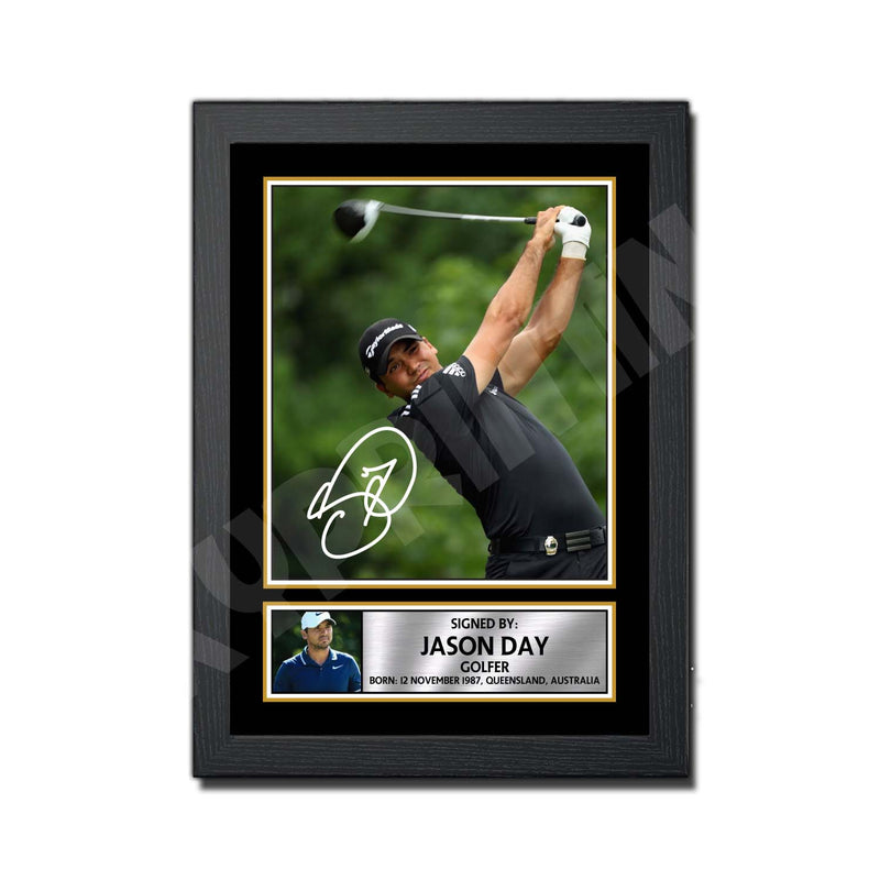 JASON DAY 2 Limited Edition Golfer Signed Print - Golf