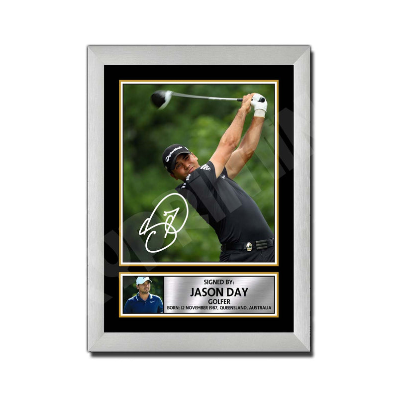 JASON DAY 2 Limited Edition Golfer Signed Print - Golf