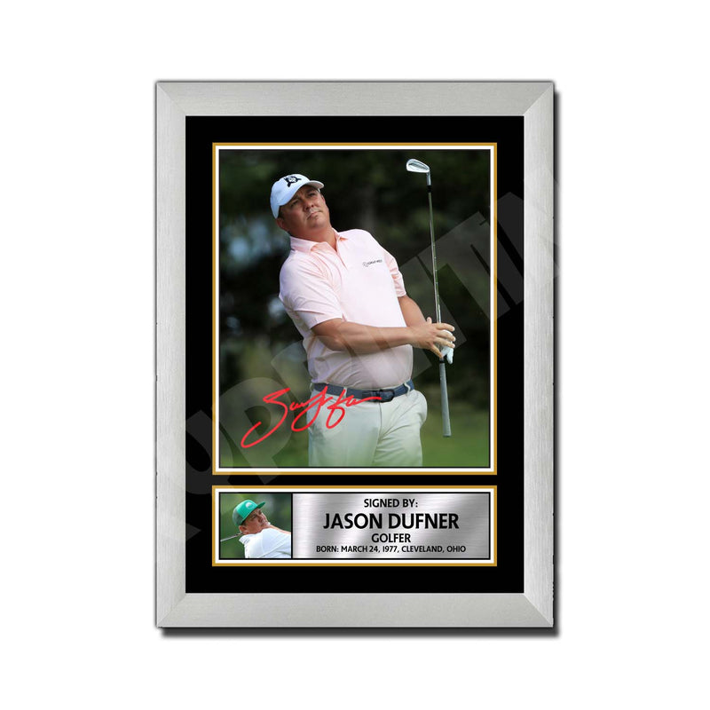 JASON DUFNER Limited Edition Golfer Signed Print - Golf