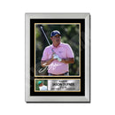 JASON DUFNER 2 Limited Edition Golfer Signed Print - Golf
