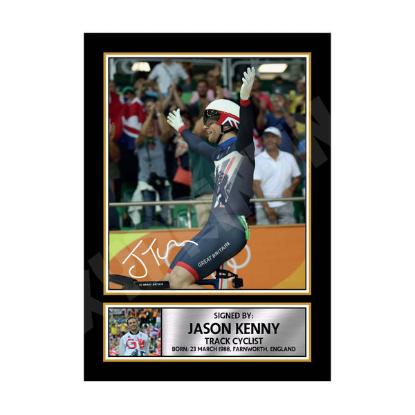Jason Kenny 2 American Football Printed Signature Print