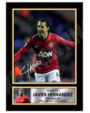 JAVIER HERNANDEZ 2 Limited Edition Football Player Signed Print - Football