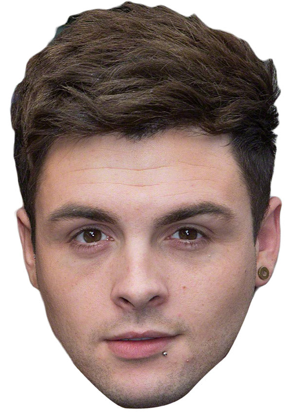 Jaymi Hensley Face Mask – Fancy Dress Cardboard Costume Mask – Jaymi Hensley Face Mask