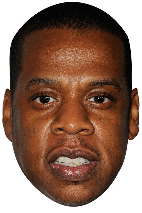 JAY Z JB - Music Star Fancy Dress Cardboard Celebrity Party Face Mask